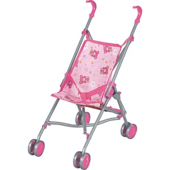 Kočárek pro panenku Alltoys Golfový kočárek pro panenky ALT FL8103-S růžový