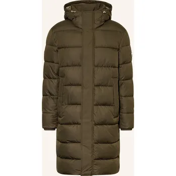 Pánský kabát Boss Pánský Prošívaný Kabát Cenuto, tmavě zelená, 46