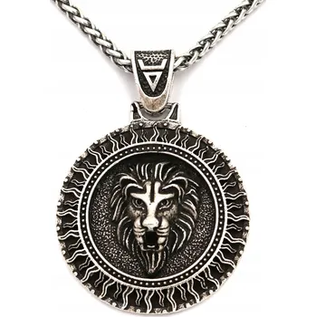 Náhrdelník NÁHRDELNÍK LEV Síla Moc Vítězství RUNY 122