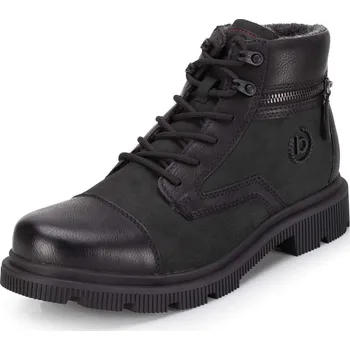 Pánská zimní obuv Bugatti Pánská kotníková obuv BUGATTI 331-AU631-5000-1000 černá W5 45