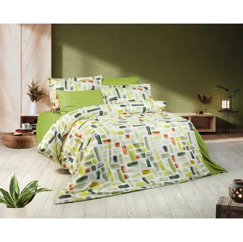 Povlečení Krepové povlečení Tetris Velikost: POVLEČENÍ 70x90 + 140x220cm