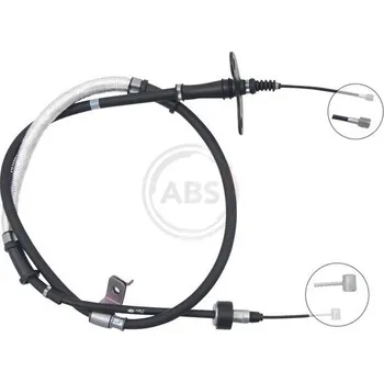 Lanko parkovací brzdy Tažné lanko, parkovací brzda A.B.S. K17514