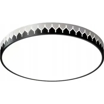 Stropní Svítidlo Rabalux Malin Ø50 cm Šedo-černý 48W s LED dálkovým ovládáním