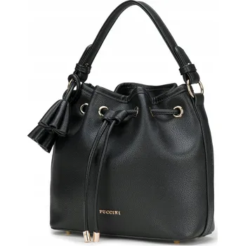 Kabelka PUCCINI kabelka vak eko kůže černá