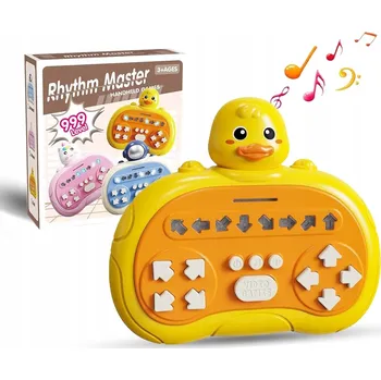 Hračka pro nejmenší Hudební hračka pro děti hračka antistresová dovednostní Pop It