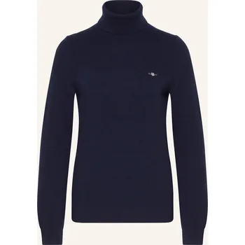 Dámský svetr Gant Dámský Svetr S Rolákem, tmavě modrá, 42