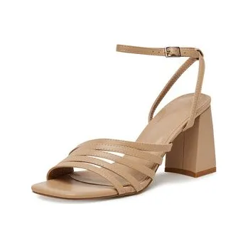 Dámské sandále Sandály DeeZee LE527-5 Béžová 39