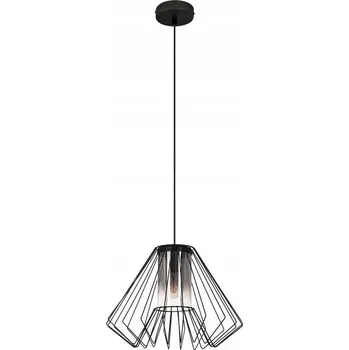 Závěsné svítidlo Rabalux Emerencia Černé Industriální 1xE27 40W