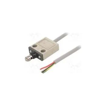 Switch Limit switch oblong metal roller Ø12mm NO + NC 2.5A lead 5m