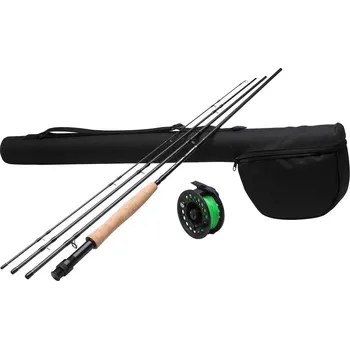 Rybářský prut Kinetic Muškařský Prut s Navijákem Airborn CT 9'/2,7m #7-8