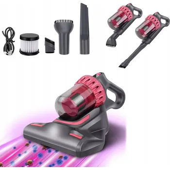 Vysavač BEZDRÁTOVÝ VYSAVAČ NA ROZTOČE S UV 1500MAH 12V 100W PRO DOMÁCNOST I AUTO