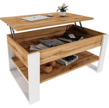 Konferenční stolek Konferenční stolek möbelkap obdélníkový 92 x 54,2 x 45 cm dub wotan