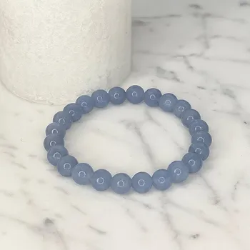 Náramek Náramek achát 4mm 23-557