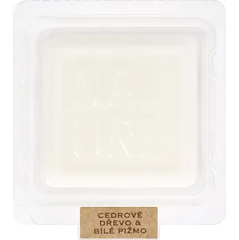 Party dekorace Vosk - Cedrové dřevo a bílé pižmo