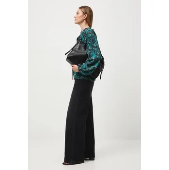 Dámská halenka Halenka Medicine dámská, zelená barva, vzorovaná RW25-BDD050 67A, vel. M