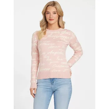 Dámský svetr GUESS Junie růžová S