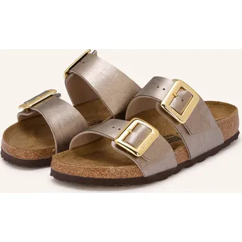 Dámská obuv Birkenstock Dámské Pantofle Sydney Cushion Buckle, černošedá, 42