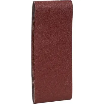 Brusný papír BOSCH hobby Bosch 3dílná sada brusných pásů pro pásové brusky, červená kvalita (2609256222)