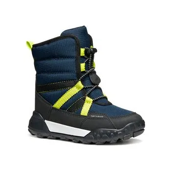 Dívčí sněhule Sněhule Geox J Trekkyup B Abx J46MBC 08V50 C0749 M Tmavomodrá 24