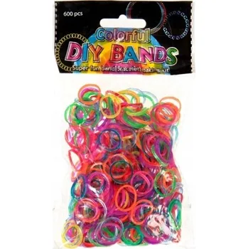 kreativní sada PÁSKY NA NÁRAMKY MIX BAREV 600 KUSŮ