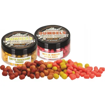 Boilies Pelety Dumbels Traper Pop UP 8-10mm 30g Halibut Černý