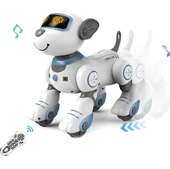 Robot Robotický Pes na Dálkové Ovládání Interaktivní Programování Triky Štěká