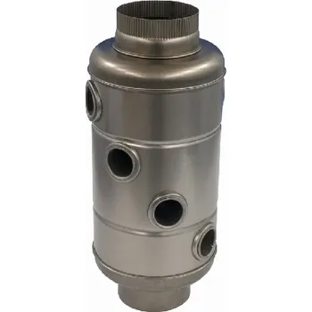 Kouřovod Výměník klasik 150 mm délka 0.45 m, průměr kouřovodu 150 mm