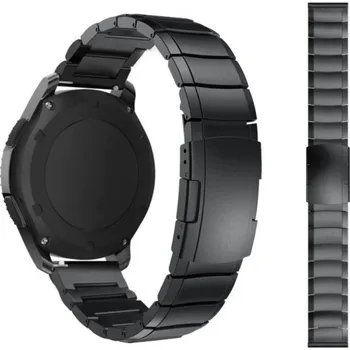 Náramek OCELOVÝ NÁRAMEK PRO HODINKY CHYTRÉ HODINKY 20MM ŘEMÍNEK + 2 STĚŽEJKY A NÁSTROJ PRO ZKRÁCENÍ