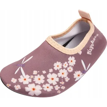 Vodácké vybavení Dětské boty do vody protiskluzové TPR vel. 22/23 UV Květiny Playshoes