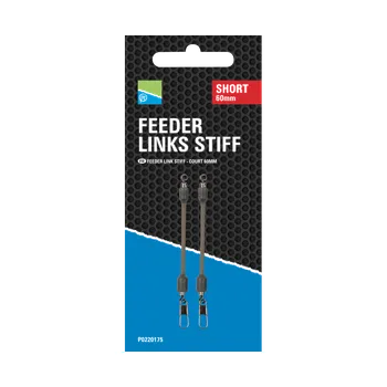 PRESTON INNOVATIONS Preston Feeder Links Stiff 2 ks Délka: Short 60 mm