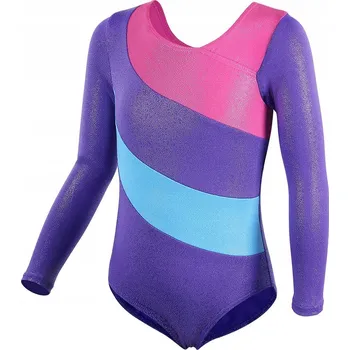 Body Baletní body Lelka M054 na tanec, vel 150, fialová