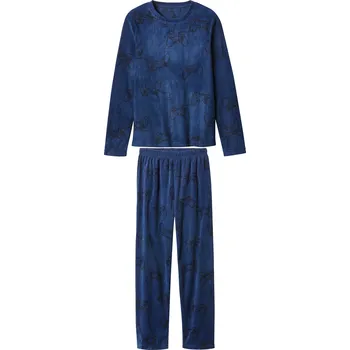 Chlapecké pyžamo esmara® Chlapecké fleecové pyžamo (tmavě modrá, 158/164)