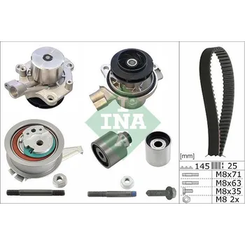 Vodní pumpa + sada ozubeného řemene INA 530 0650 31