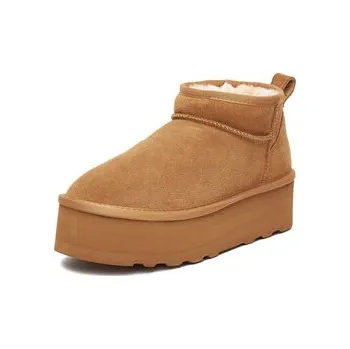 Dámská zimní obuv Sněhule DeeZee DZN-005 Hnědá 40