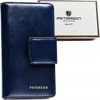 Peterson peněženka eko kůže modrá - dámská