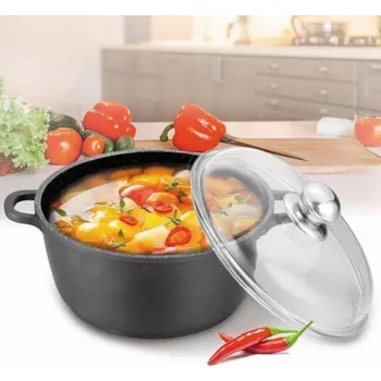 Hrnec Maestro MR-4628C Hrnec s poklicí 28 cm 5,8 l Černý