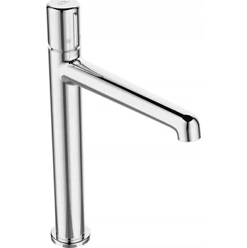 Vodovodní baterie Stojánková umyvadlová baterie Laveo Pretto stříbrná