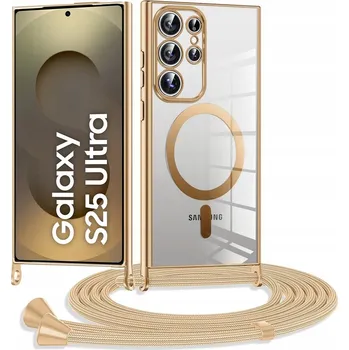 Pouzdro na mobilní telefon Zadní Kryt Erbord pro Samsung Galaxy S25 Ultra zlatý