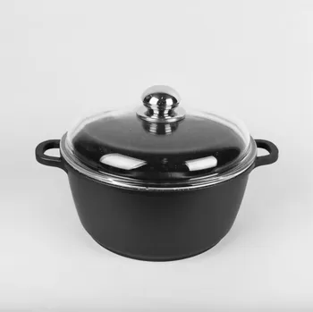 Hrnec Maestro MR-4620C Hrnec s poklicí 20 cm 2,1 l Černý