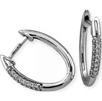 Náušnice Leru Náušnice z bílého zlata 0,220ct