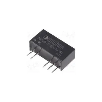 Měnič napětí Převodník DC/DC 2W Uvst 4,5÷5,5V Uvýst 12VDC Uvýst2 -12VDC