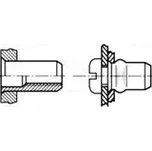 Nýtovací matice M10 ocel Povlak zinek BN 4577 L 23mm
