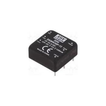 Elektroinstalační materiál Převodník DC/DC 30W Uvst 9÷36V Uvýst 12VDC Uvýst2 -12VDC