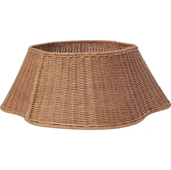 Vánoční dekorace Koš na vánoční stromeček ferm LIVING Drape 53 x 54 x 21 cm 1104271818 béžová 12X