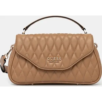 Kabelka Guess VALLA hnědá barva, HWQG81 22200 HWQG81.22200 88X, vel. ONE SIZE