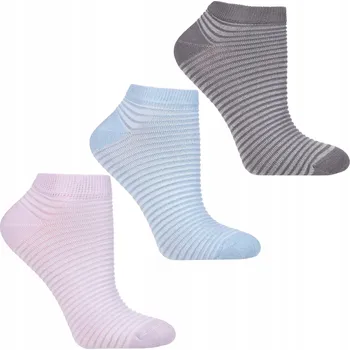 Dámské oblečení KOTNÍKOVÉ PONOŽKY Ponožky Nízké žebrované Ponožky 3 kusy MORAJ 35-38