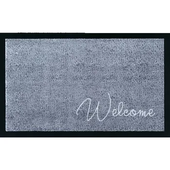 Rohožka Protiskluzová rohožka na gumové podložce, s okrajem, šedá GO AWAY 45x75 cm