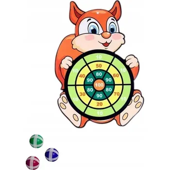 Terč na šipky HRA ŠIPKY TERČ ŠIPKY MÍČKY NA SUCHÝ ZIP SLON