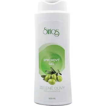 Sprchový gel Sirios Herb Zelené olivy sprchový gel 500 ml