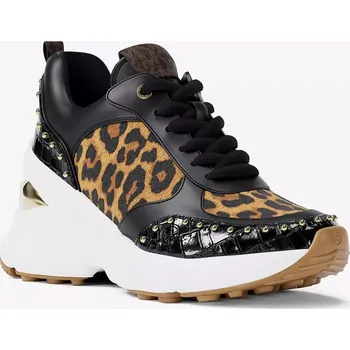 Dámská běžecká obuv Michael Kors dámské sneakersy, tenisky Katrina leopardí 37